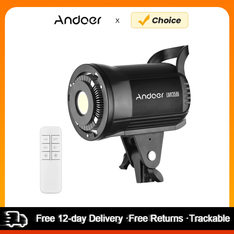 Photography Treatment - Andoer LM135Bi 휴대용 LED 사진 채우기