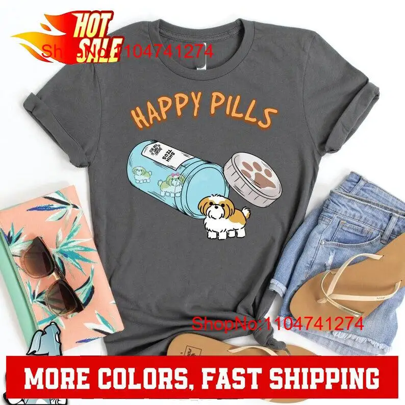 Photography Logo - Shih Tzu Happy Pills T 셔츠