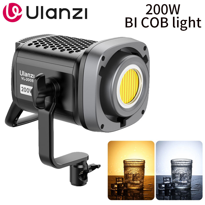 Photography Treatment - 울란지 VL-200Bi 200W 바이컬러 COB 비디오