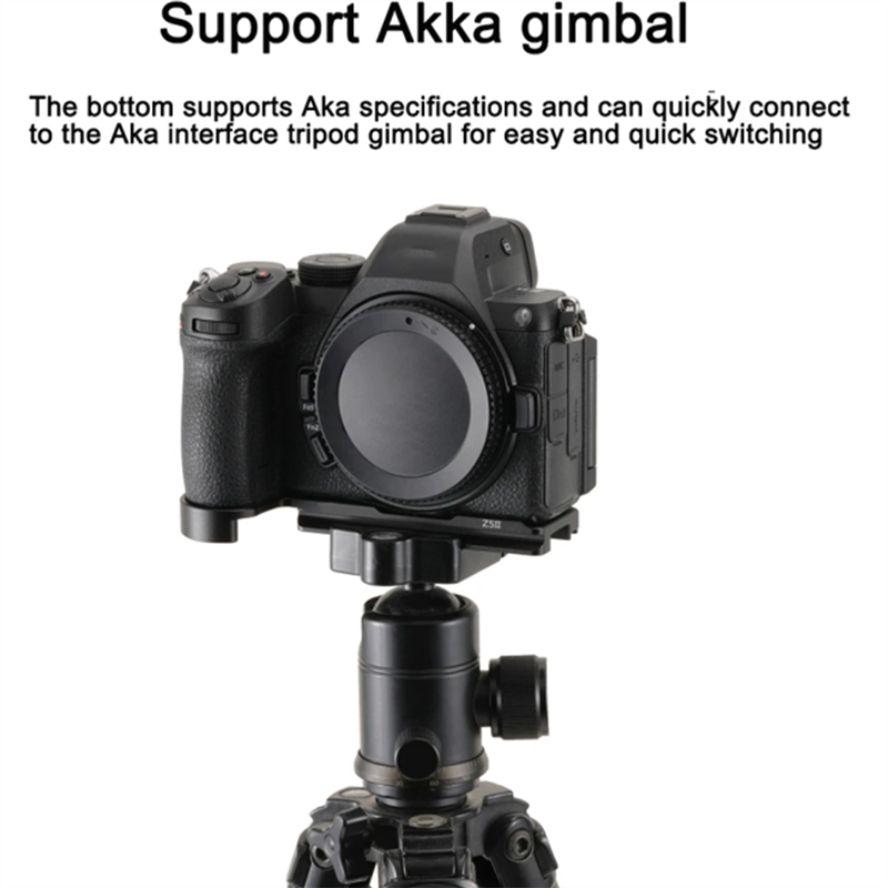 Camera Cage Baseplate - Nikon Z5II 카메라 용 A73E-삼각대 베이스