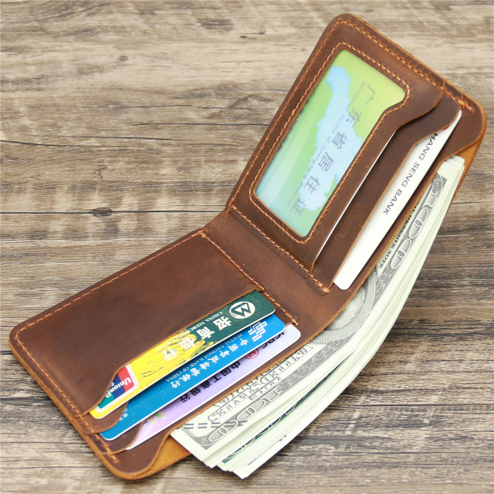 개인화된 각인 이름 정품 가죽 남성용 지갑, RFID  - Photography Names 리뷰 및 가격