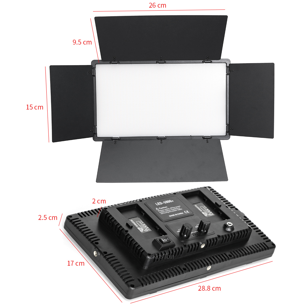 U800 LED 사진 스튜디오 조명, 틱톡 유튜브 게임 - Photography Treatment 리뷰 및 가격