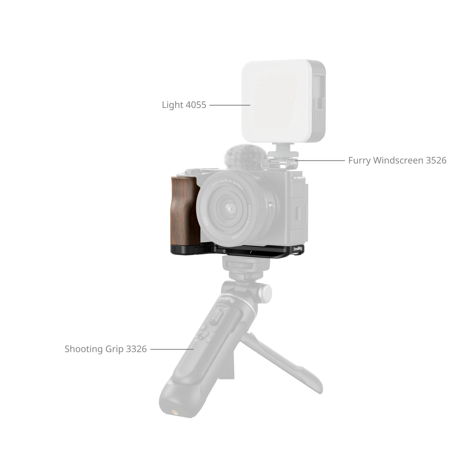 소니 ZV-E10 II용 Smallrig HawkLoc - Camera Cage Baseplate 리뷰 및 가격