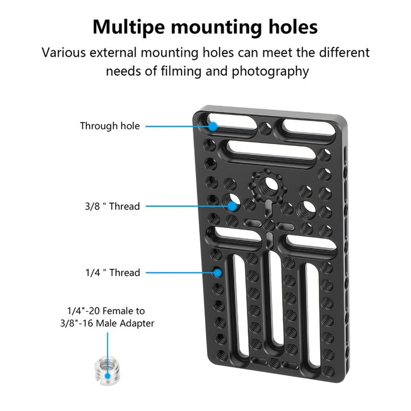-[A51I 디지털] DSLR 카메라 케이지 장착용 다 - Camera Cage Baseplate 리뷰 및 가격