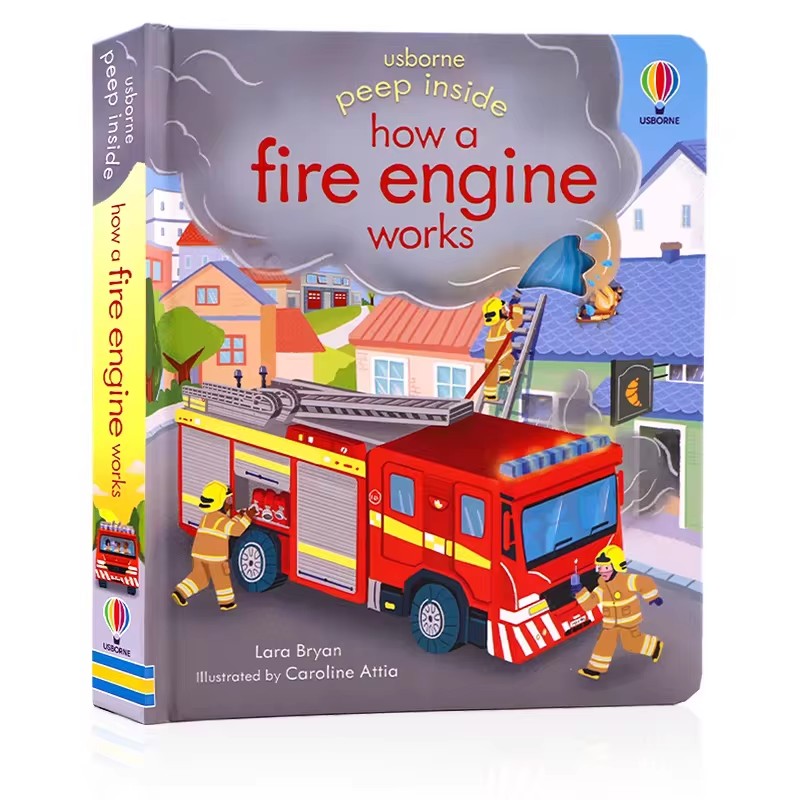 Usborne Peep Inside How A Fire - Photography Job 리뷰 및 가격