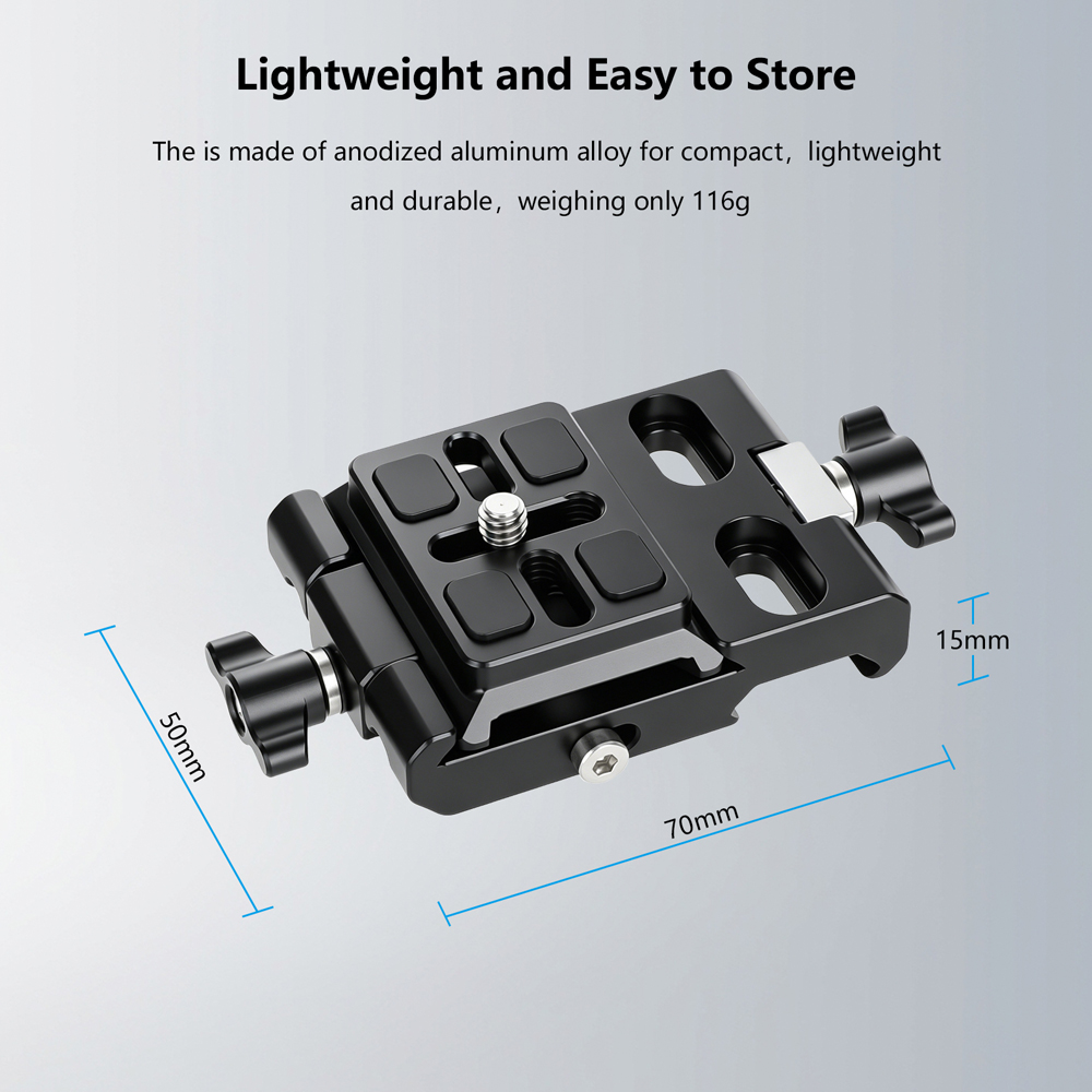CAMVATE DSLR 카메라 아카 타입 퀵 릴리스 베 - Camera Cage Baseplate 리뷰 및 가격