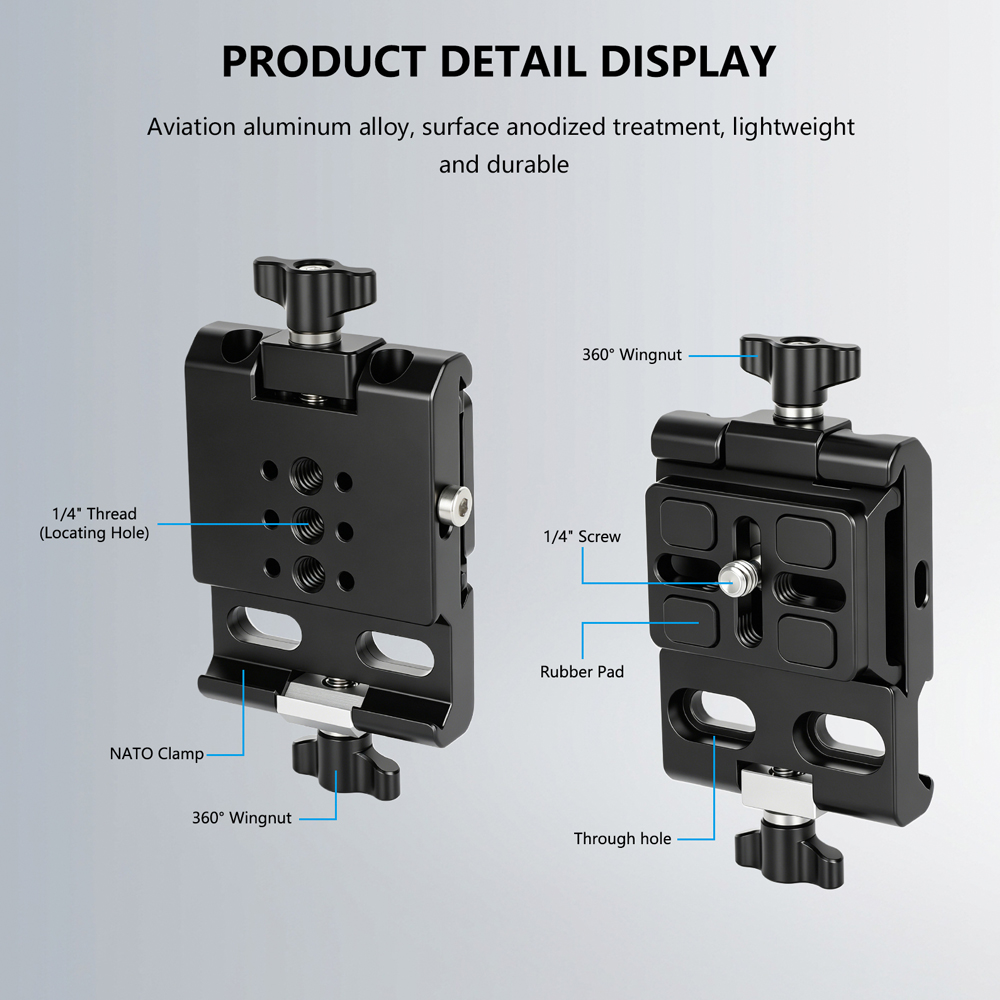 CAMVATE DSLR 카메라 아카 타입 퀵 릴리스 베 - Camera Cage Baseplate 리뷰 및 가격