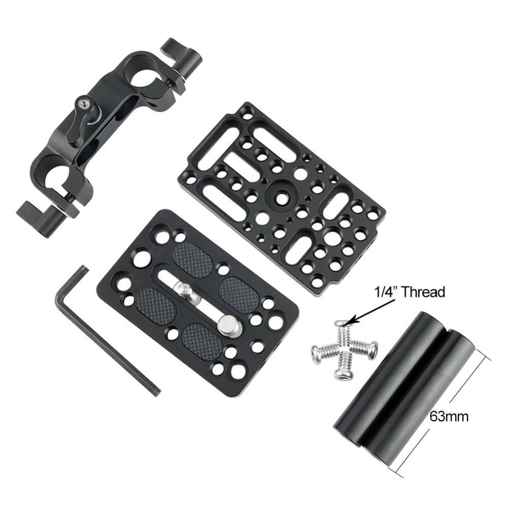 NICEYRIG 라이저 퀵 릴리스 플레이트, 15mm  - Camera Cage Baseplate 리뷰 및 가격