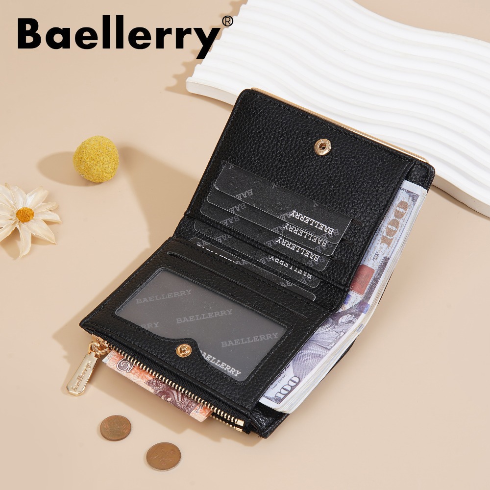 Baellerry 여성용 짧은 가죽 지갑 꽃 자수 간단 - Photography Basic 리뷰 및 가격