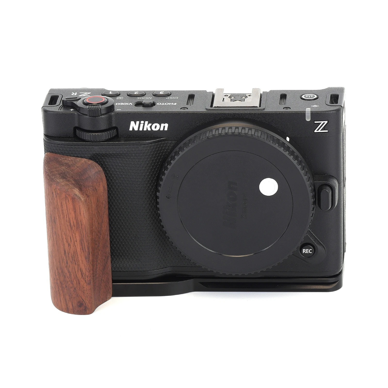 니콘 ZR 카메라용 가장 적합한 목재 손잡이 알루미늄  - Camera Cage Baseplate 리뷰 및 가격