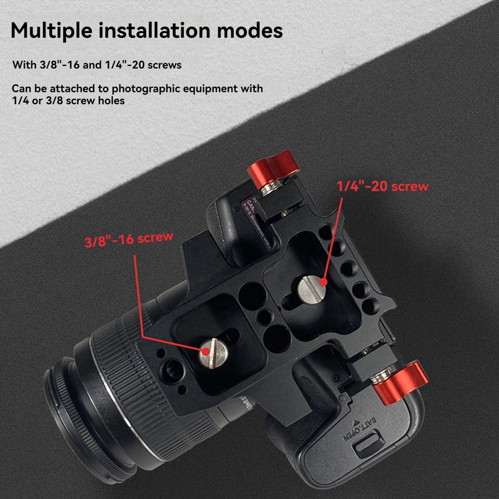 카메라 케이지 베이스 플레이트 삼각대 마운팅 플레이트  - Camera Cage Baseplate 리뷰 및 가격
