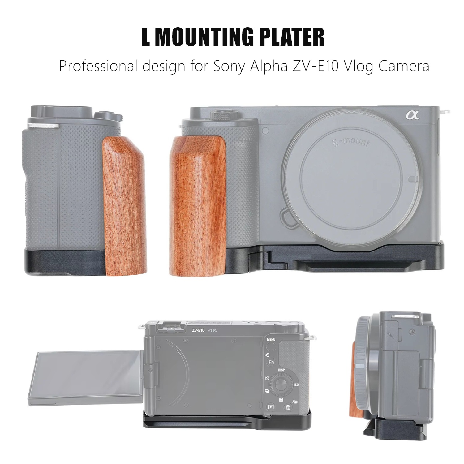소니 알파 ZVE10 ZV-E10 카메라 케이지 리그, - Camera Cage Baseplate 리뷰 및 가격
