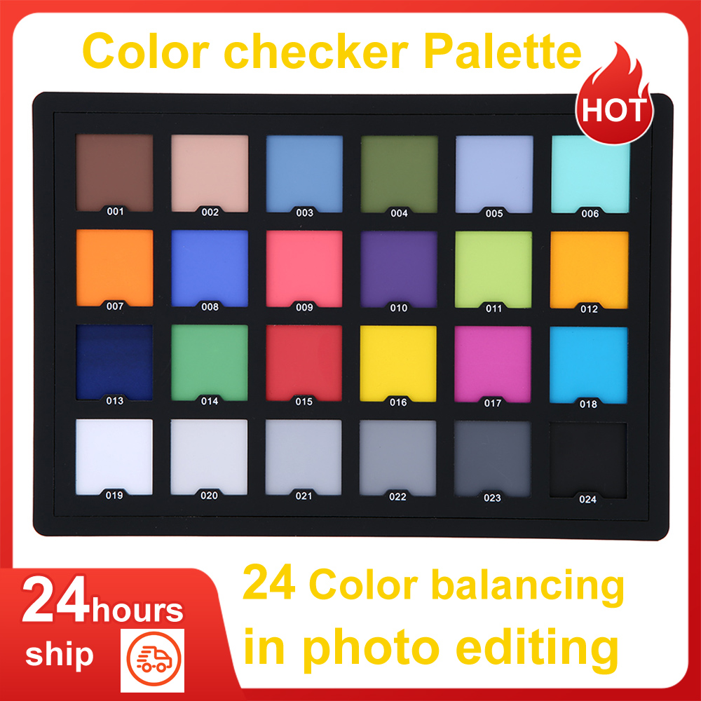 Andoer Professional 24 컬러 체커 팔 - Photography Quiz 리뷰 및 가격